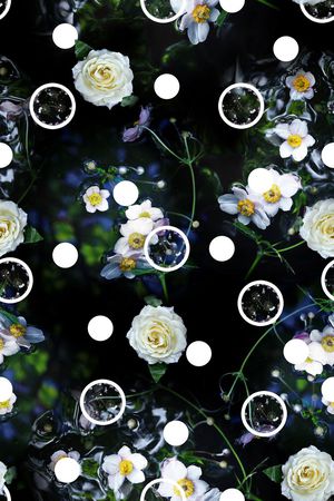 碎花印花华亿平台图片