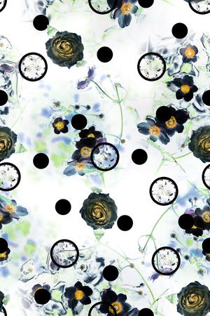 碎花印花华亿平台图片