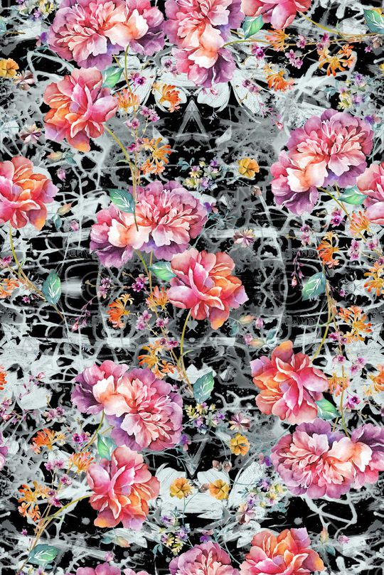 抽象印花华亿平台图片