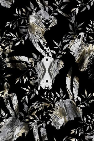 抽象印花华亿平台图片