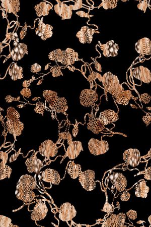 藕断丝连印花华亿平台图片