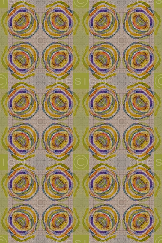 格子图案印花华亿平台图片