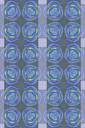 格子图案印花华亿平台图片