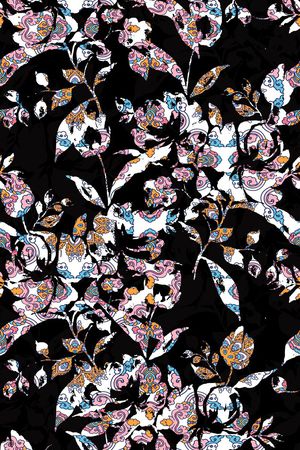 佩斯利纹样印花华亿平台图片