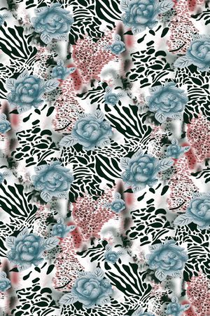 花朵印花华亿平台图片