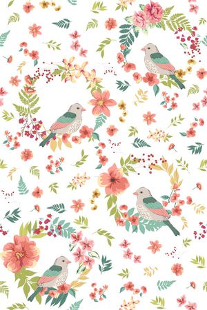 小碎花印花华亿平台图片