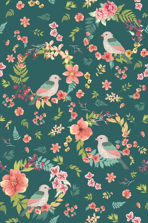 小碎花印花华亿平台图片