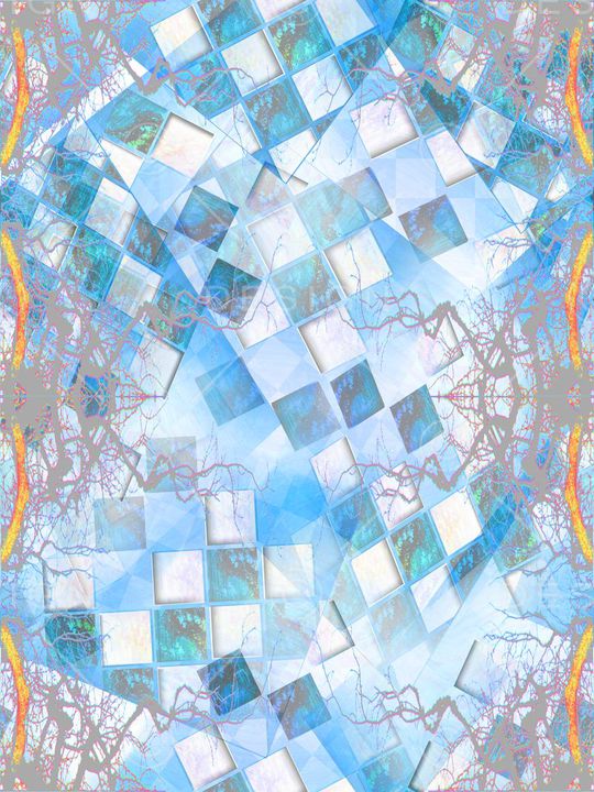 复古、几何、枯树印花华亿平台图片