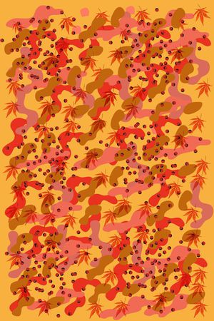 植物印花华亿平台图片