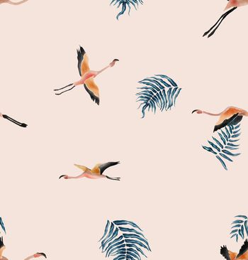 仙鹤印花华亿平台图片