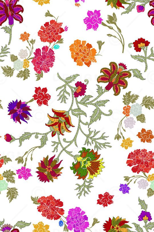 乱花印花华亿平台图片