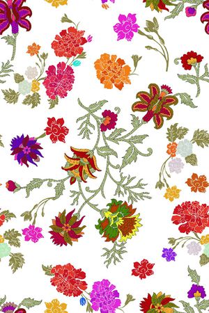 乱花印花华亿平台图片