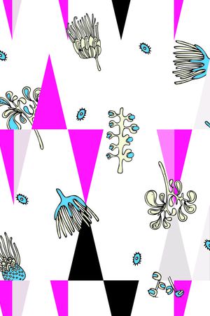 几何印花华亿平台图片