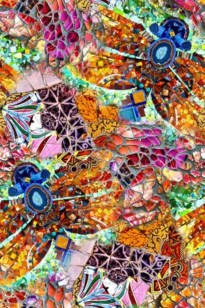 抽象印花华亿平台图片