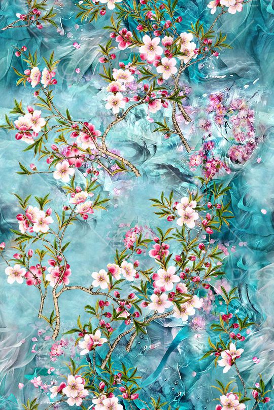 桃花印花华亿平台图片