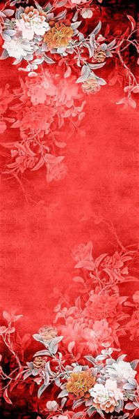 围巾印花华亿平台图片