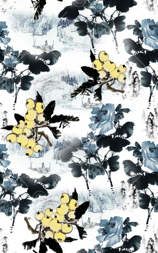 东方韵域印花华亿平台图片