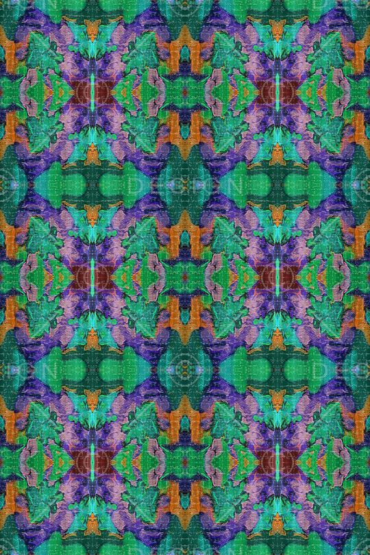 花卉意向印花华亿平台图片