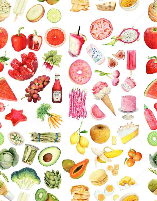 水果印花华亿平台图片