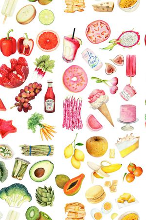 水果印花华亿平台图片