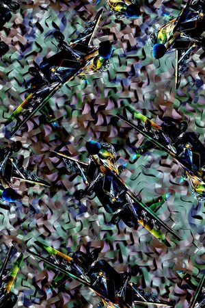 迷彩飞机印花华亿平台图片