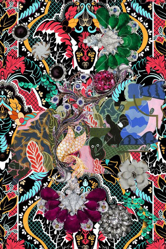 民族风印花华亿平台图片