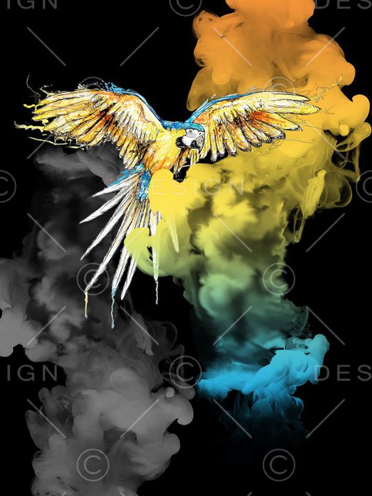 鸟印花华亿平台图片