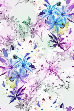 小碎花印花华亿平台图片