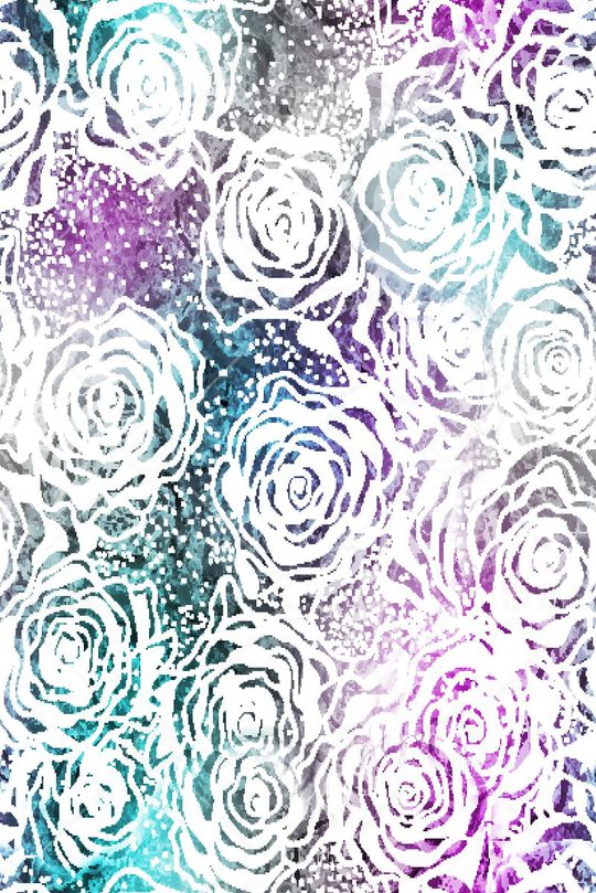 玫瑰印花华亿平台图片