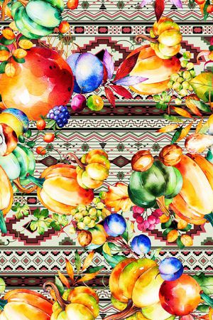 水果印花华亿平台图片