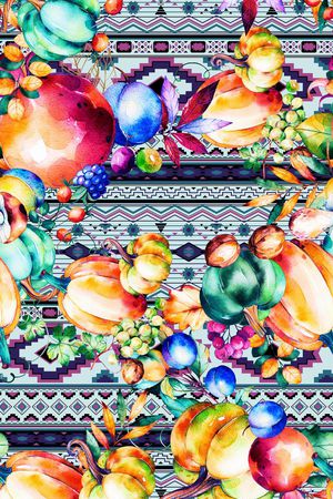 水果印花华亿平台图片