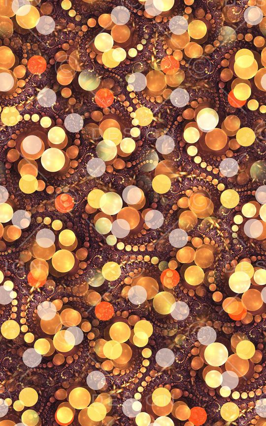 几何圆印花华亿平台图片