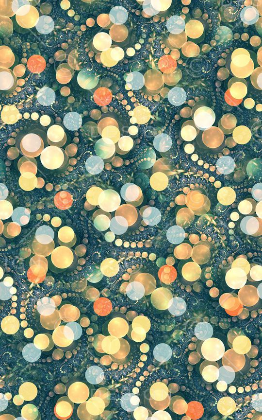 几何圆印花华亿平台图片