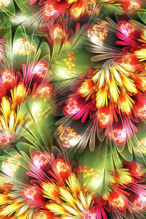 抽象炫光印花华亿平台图片