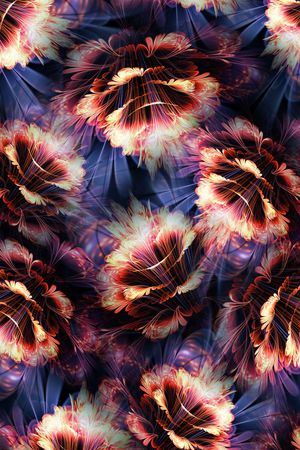 抽象炫光印花华亿平台图片