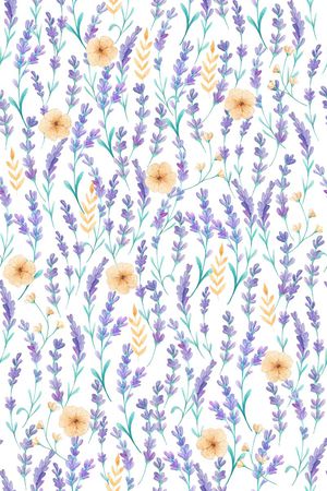 薰衣草印花华亿平台图片