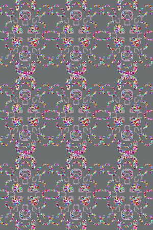 几何炫彩印花华亿平台图片