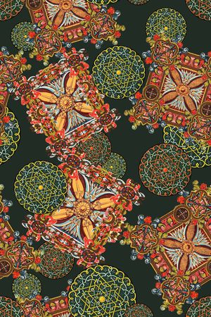 复古印花华亿平台图片