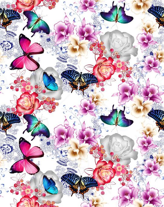 MAX-女装花卉印花华亿平台图片