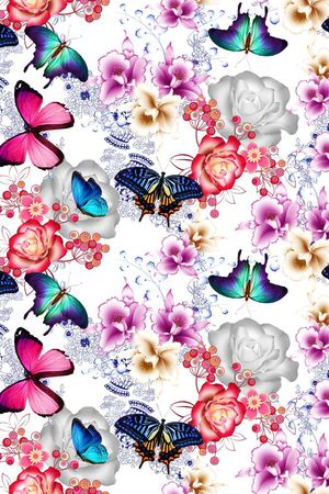 MAX-女装花卉印花华亿平台图片