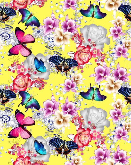 MAX-女装花卉印花华亿平台图片