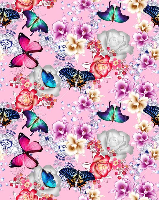 MAX-女装花卉印花华亿平台图片