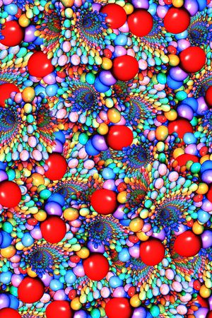 分形圆印花华亿平台图片