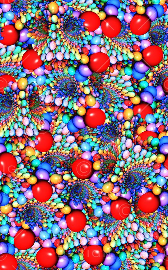 分形圆印花华亿平台图片