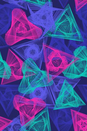 几何印花华亿平台图片