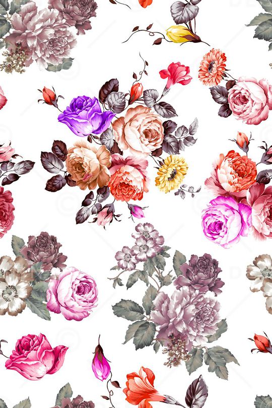 乱花印花华亿平台图片