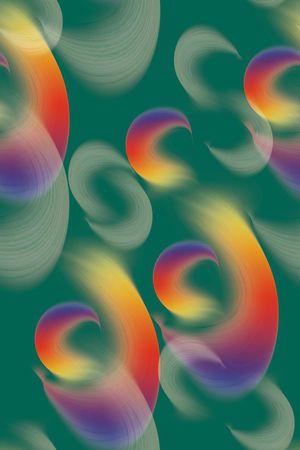 抽象印花华亿平台图片