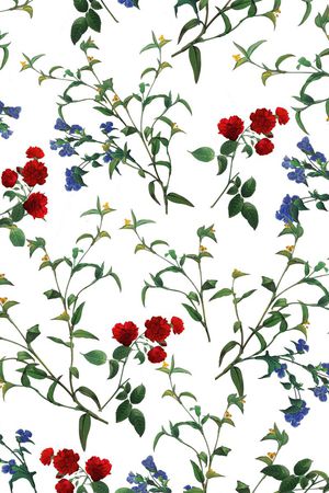 热带叶子印花华亿平台图片