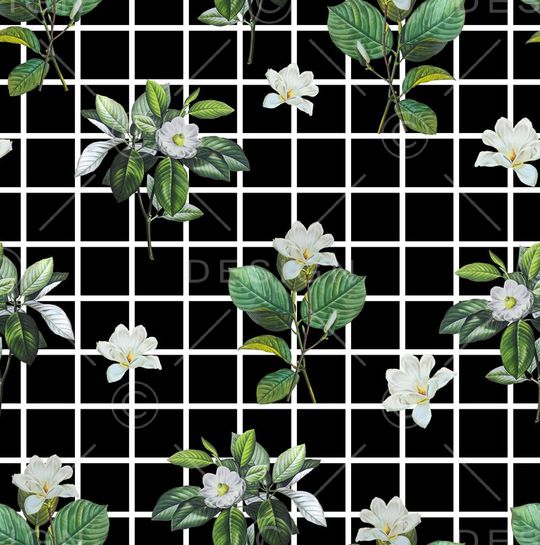 时尚。小清新印花华亿平台图片