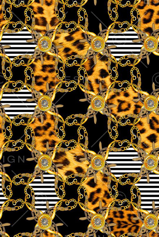 豹纹印花华亿平台图片